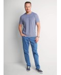 CLE Футболка муж. 662308зэ_п, джинсовый/св.голубой