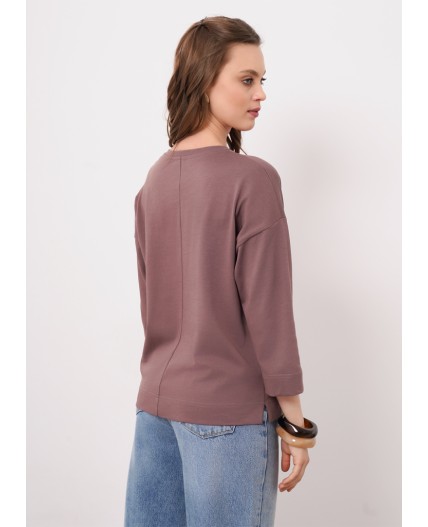 CLE Фуфайка жен. 266704кдт, кофейный