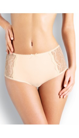 CLE M504 Трусы жен.макси Круж, бежевый
