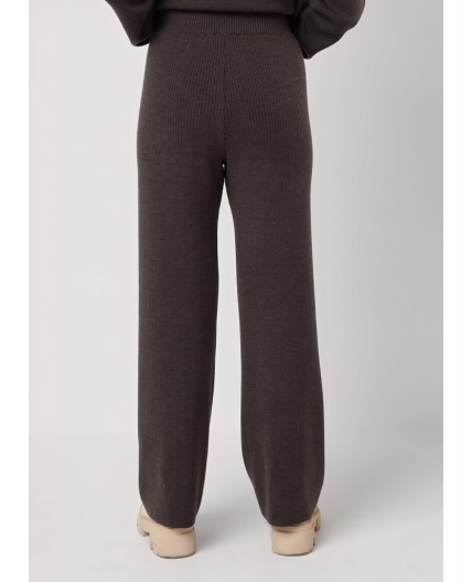 CLE Брюки жен. 154599/192ак, меланж коричневый