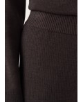 CLE Брюки жен. 154599/192ак, меланж коричневый