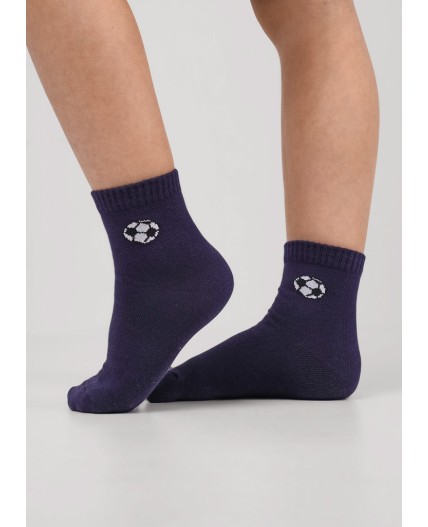 CLE Носки дет.В1012 24 market line мал, т.синий