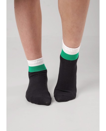 CLE Носки дет.В1013 12-14,14-16 market line мал, чёрный