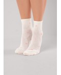 CLE Носки жен.Д5615 8 марта хл+эл, молочный