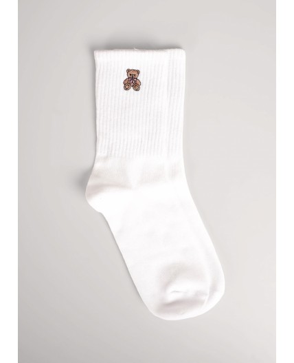 CLE Носки жен.Д5620 8 марта хл+эл, белый