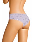 CLE BR1207/1 Трусы жен. Парочка, св.фиолетовый/молочный