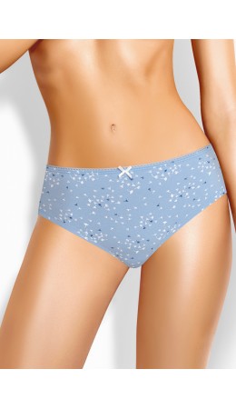 CLE BR1226/2 Трусы жен. Лазурь, голубой/молочный