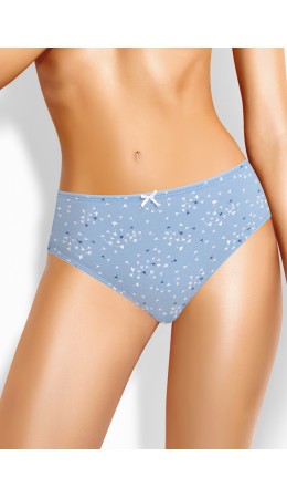 CLE C1226/2 Трусы жен. Лазурь, голубой/молочный