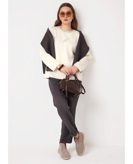 CLE Брюки жен. 267123/199зп, т.серый