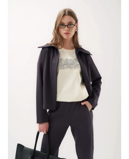 CLE Брюки жен. 267127/198сд, т.серый