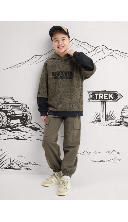 CLE Брюки мал. 867314/12а, т.хаки