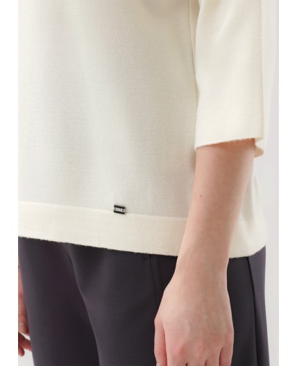 CLE Джемпер жен. 264642/198вн, молочный