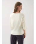 CLE Джемпер жен. 264642/198вн, молочный