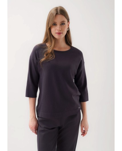 CLE Джемпер жен. 264642/198вн, т.серый