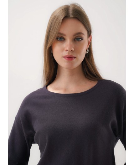 CLE Джемпер жен. 264642/198вн, т.серый