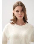 CLE Джемпер жен. 264643/198вн, молочный