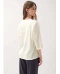 CLE Джемпер жен. 267106/198кдп_п, молочный