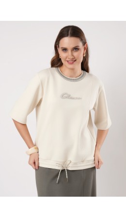 CLE Джемпер жен. 267121/199зп_п, св.бежевый