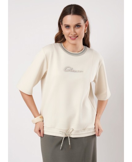 CLE Джемпер жен. 267121/199зп_п, св.бежевый