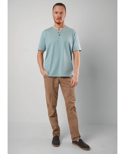 CLE Джемпер муж. 562681/11кдт, т.бирюзовый