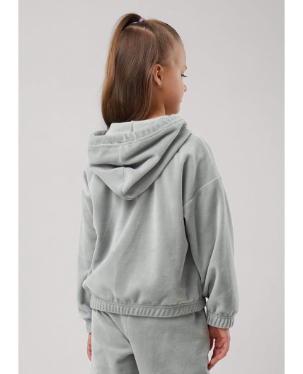 CLE Куртка дев. 867341ю, св.серый