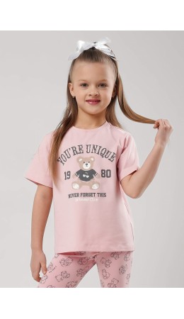 CLE Футболка дев. 866898г_п, розовый