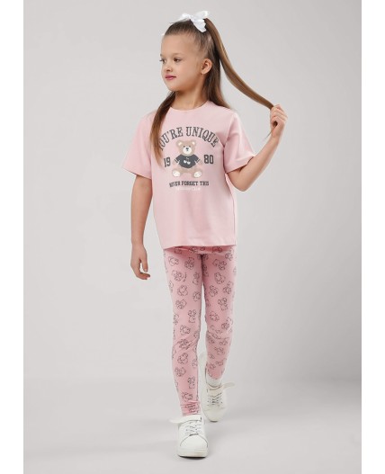 CLE Футболка дев. 866898г_п, розовый