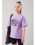 CLE Футболка дев. 866899г_п2, св.фиолетовый