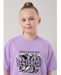 CLE Футболка дев. 866899г_п2, св.фиолетовый