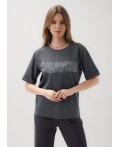 CLE Футболка жен. 267107/198кдп_п, т.серый