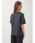 CLE Футболка жен. 267107/198кдп_п, т.серый