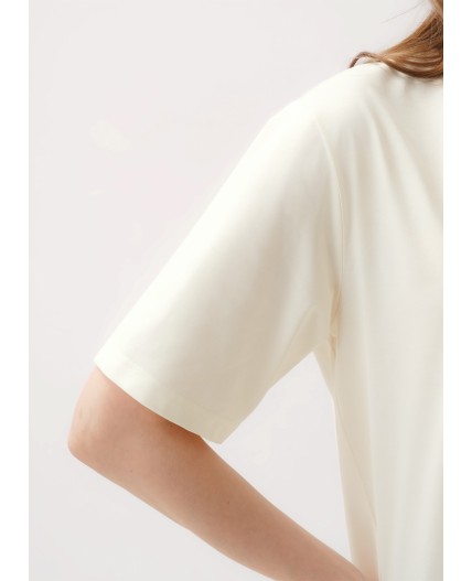 CLE Футболка жен. 267107/198кдп_п, молочный