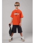 CLE Футболка мал. 867324/12кд_п, т.оранжевый