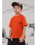 CLE Футболка мал. 867325/12кд_п, т.оранжевый