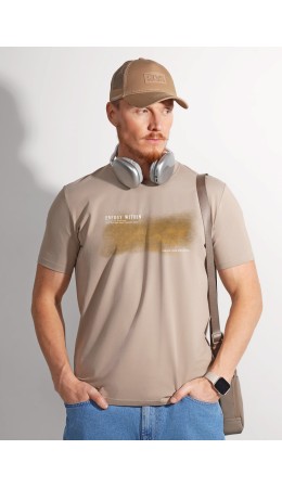 CLE Футболка муж. 562691/10г_п, т.бежевый