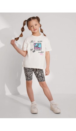 CLE Бриджи дев. 905512гн, белый/чёрный