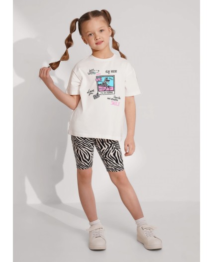 CLE Бриджи дев. 905512гн, белый/чёрный