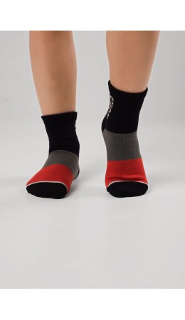 CLE Носки дет.С1607 16-18,18-20 трек мал, чёрный