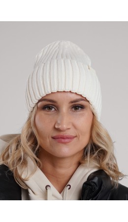 CLE Шапка 564649хпэ, молочный