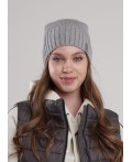 CLE Шапка 564656вн, меланж серый