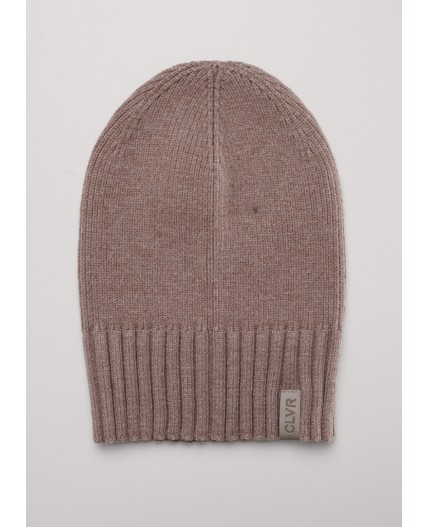 CLE Шапка 564656вн, меланж бежевый