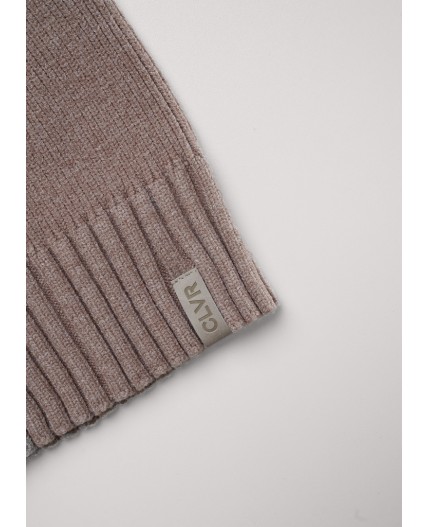 CLE Шапка 564656вн, меланж бежевый