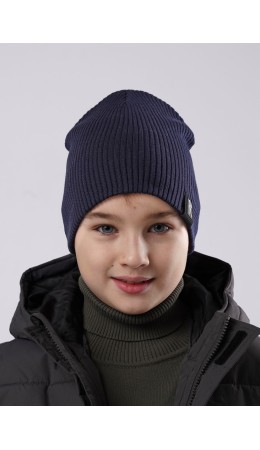 CLE Шапка дет. 533720ха, т.синий/чёрный