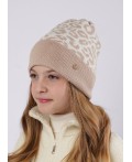 CLE Шапка дет. 564639вн, бежевый/белый