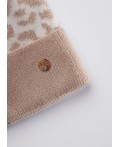 CLE Шапка дет. 564639вн, бежевый/белый