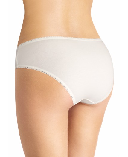 CLE B349р Бикини жен.кружево, молочный