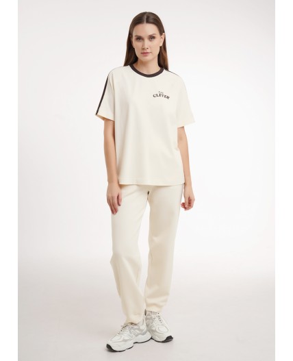 CLE LF26-100 Футболка жен. Карелия, молочный