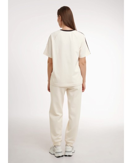 CLE LF26-100 Футболка жен. Карелия, молочный