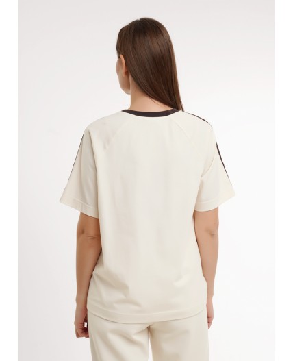 CLE LF26-100 Футболка жен. Карелия, молочный