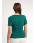 CLE LF26-100/6 Футболка жен. Карелия, т.зелёный